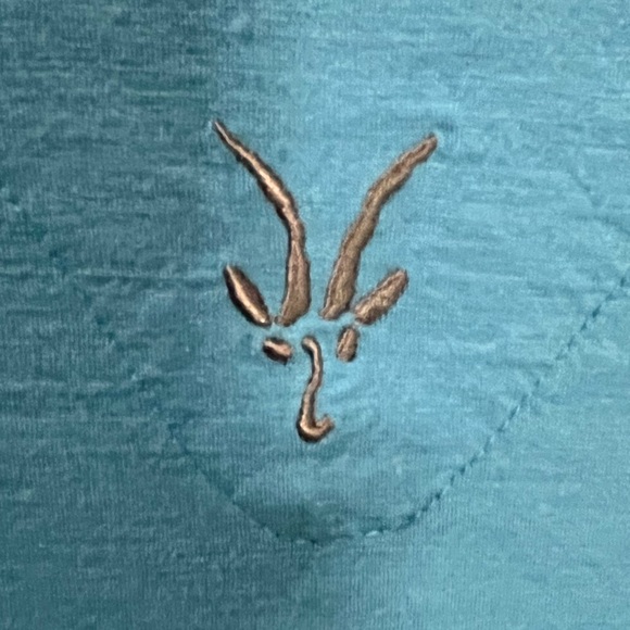 Ibex Blue Merino Wool Base layer Quarter Zip Hiking Outdoor Size Small - Picture 5 of 12